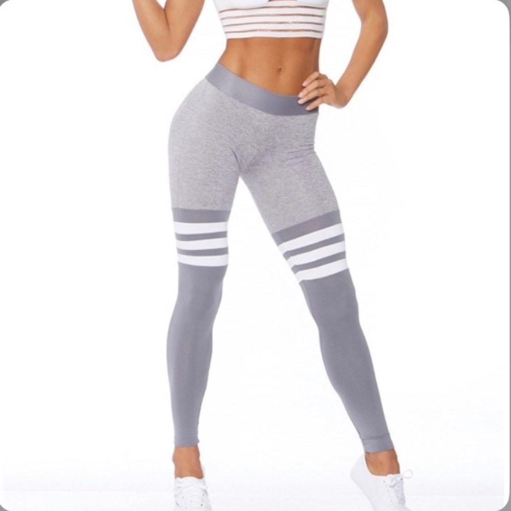 Bombshell Leggings | Gray High-waisted Thigh High